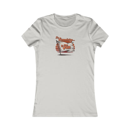 I'm Surrendering to Fun — Fun with Flags Retro Women's Tee (Light)