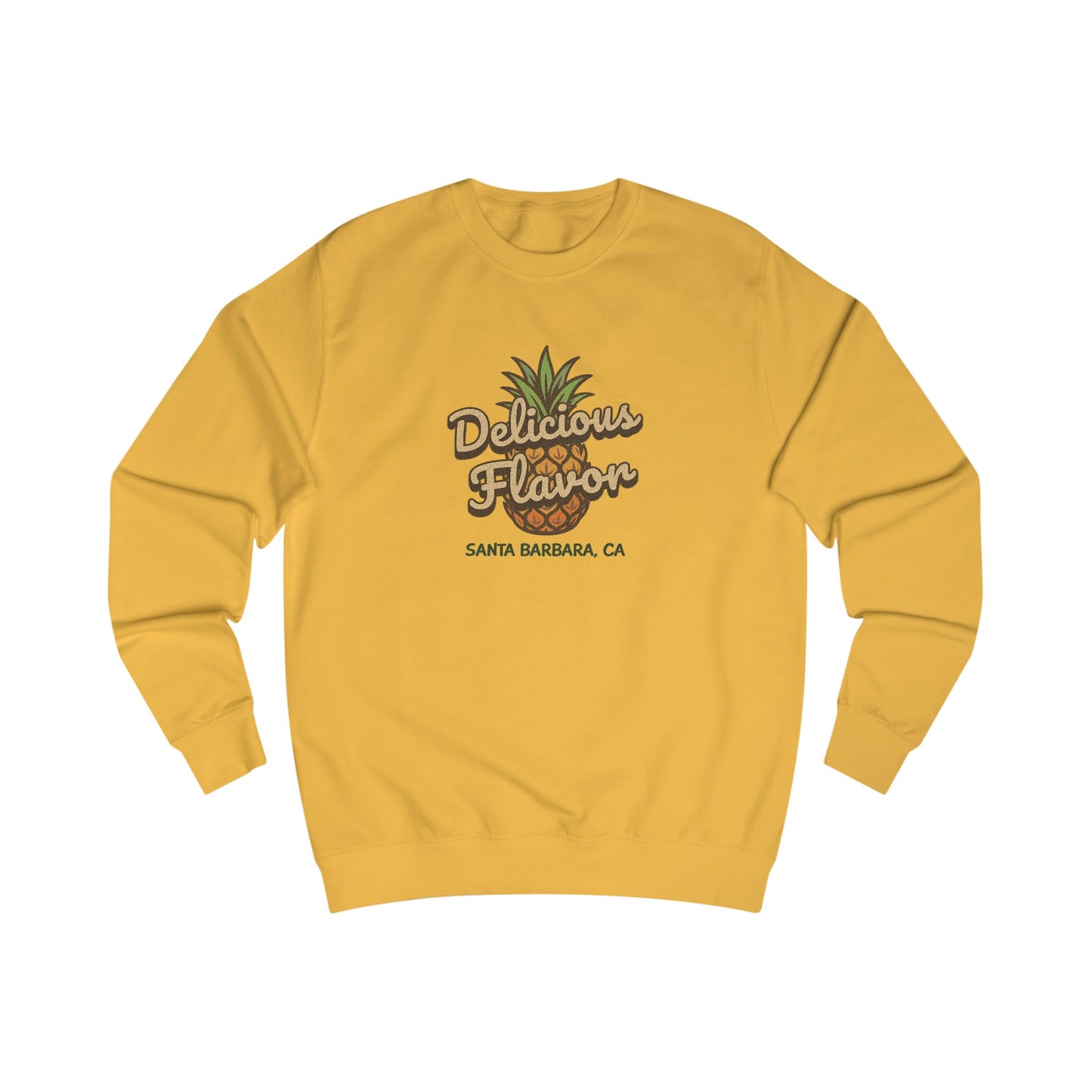 Delicious Flavor — Santa Barbara Pineapple Sweatshirt (Light)