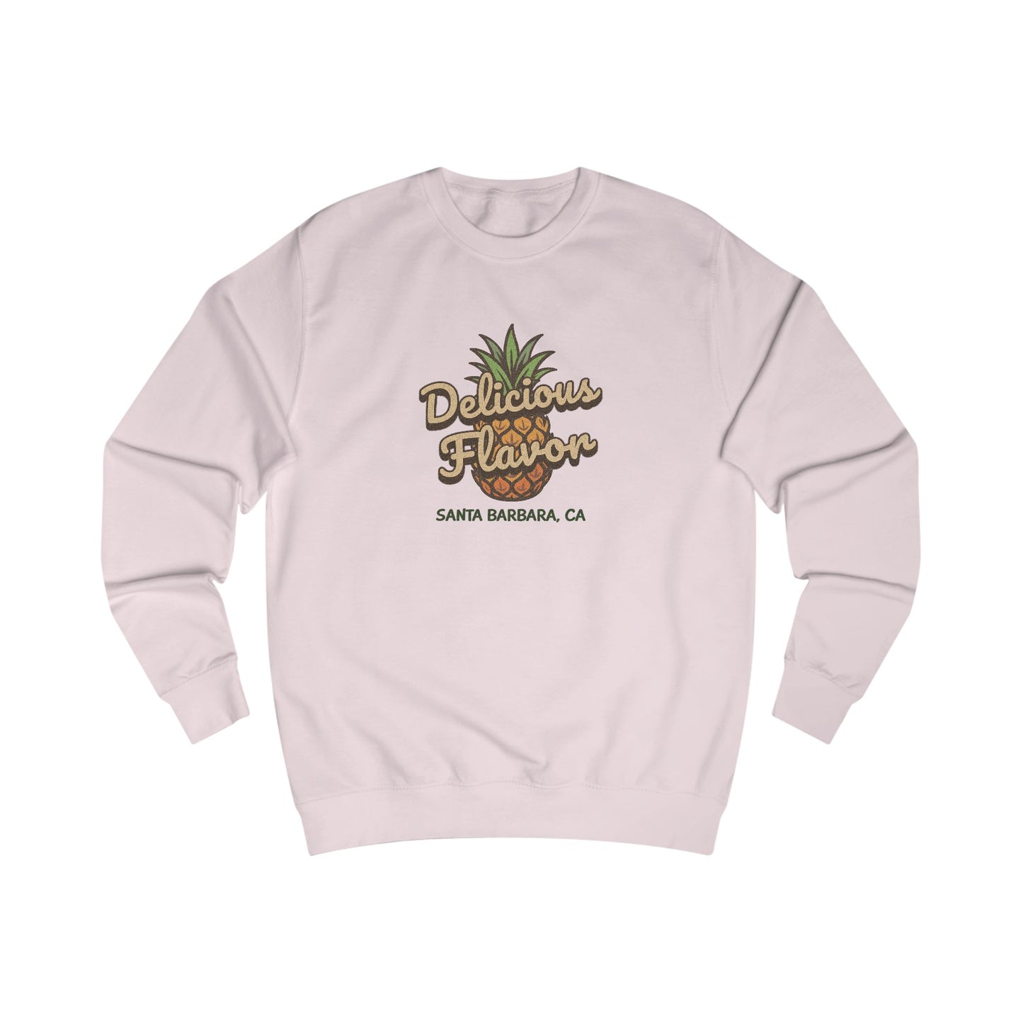 Delicious Flavor — Santa Barbara Pineapple Sweatshirt (Light)