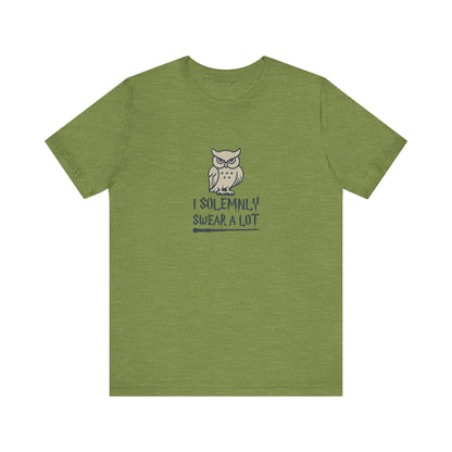 I Solemnly Swear a Lot — Harry Potter Retro Tee (Light)