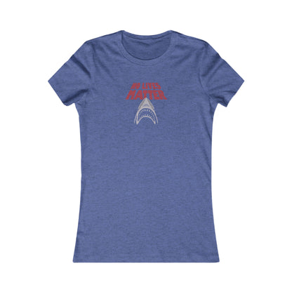 No Lives Matter — Jaws-Inspired Retro Women's Tee (Dark)