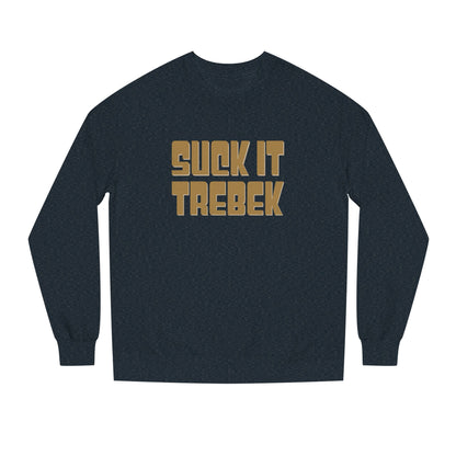 Suck It Trebek — SNL Celebrity Jeopardy Sketch Retro Sweatshirt (Dark)