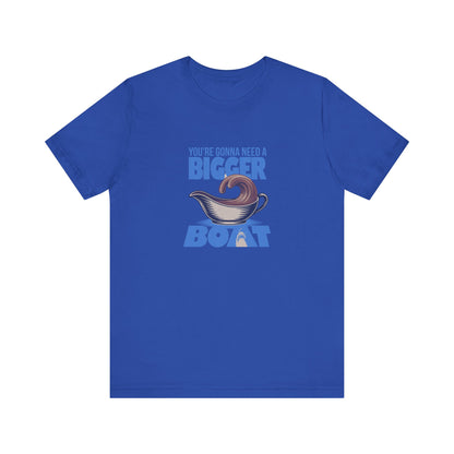 You're Gonna Need a Bigger (Gravy) Boat — Retro Tee (Dark)