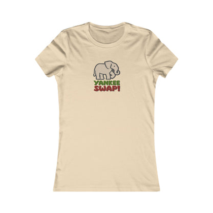 Yankee Swap! Christmas Party — Michael Scott Retro Women's Tee (Light)