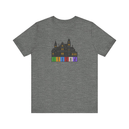 Welcome to Hill House (Off Route 41) — Clue Retro Tee (Light)
