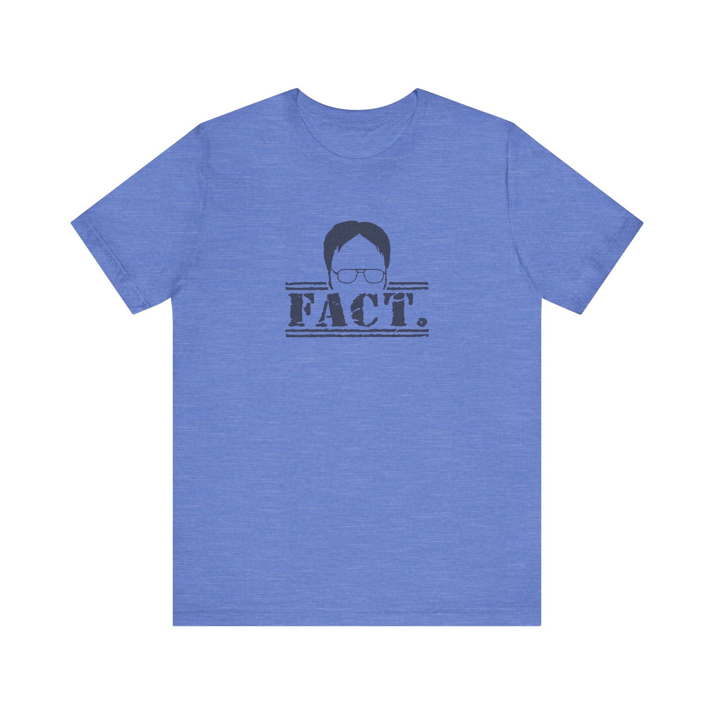 Dwight Schrute FACT. — The Office-Inspired Retro Tee (Light)