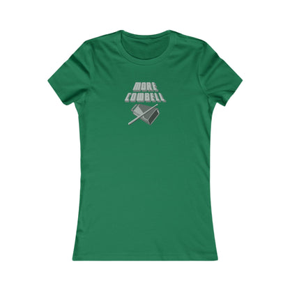 I Gotta Have More Cowbell! — SNL Sketch Retro Women's Tee (Dark)