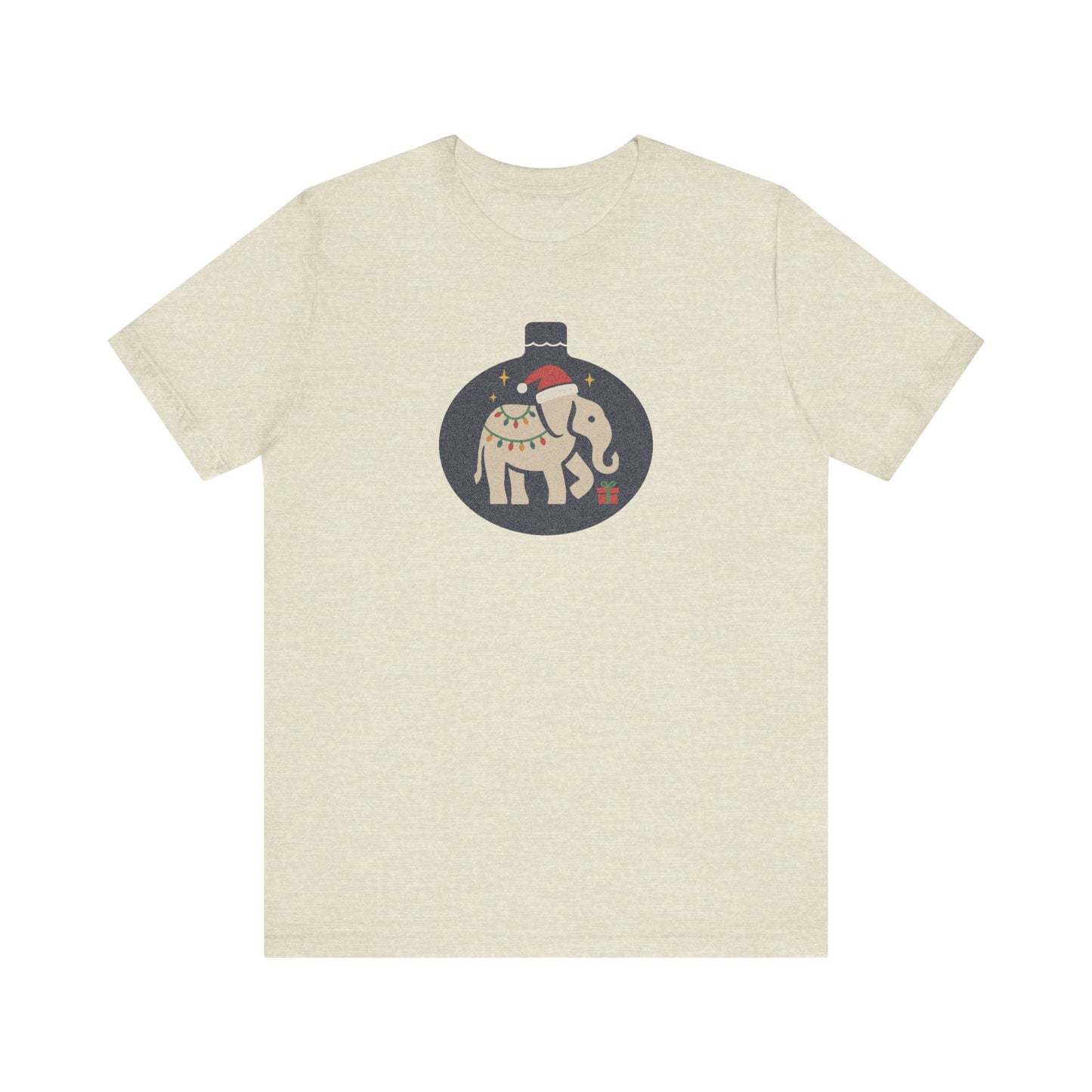White Elephant Season — Retro Christmas Graphic Tee (Light)