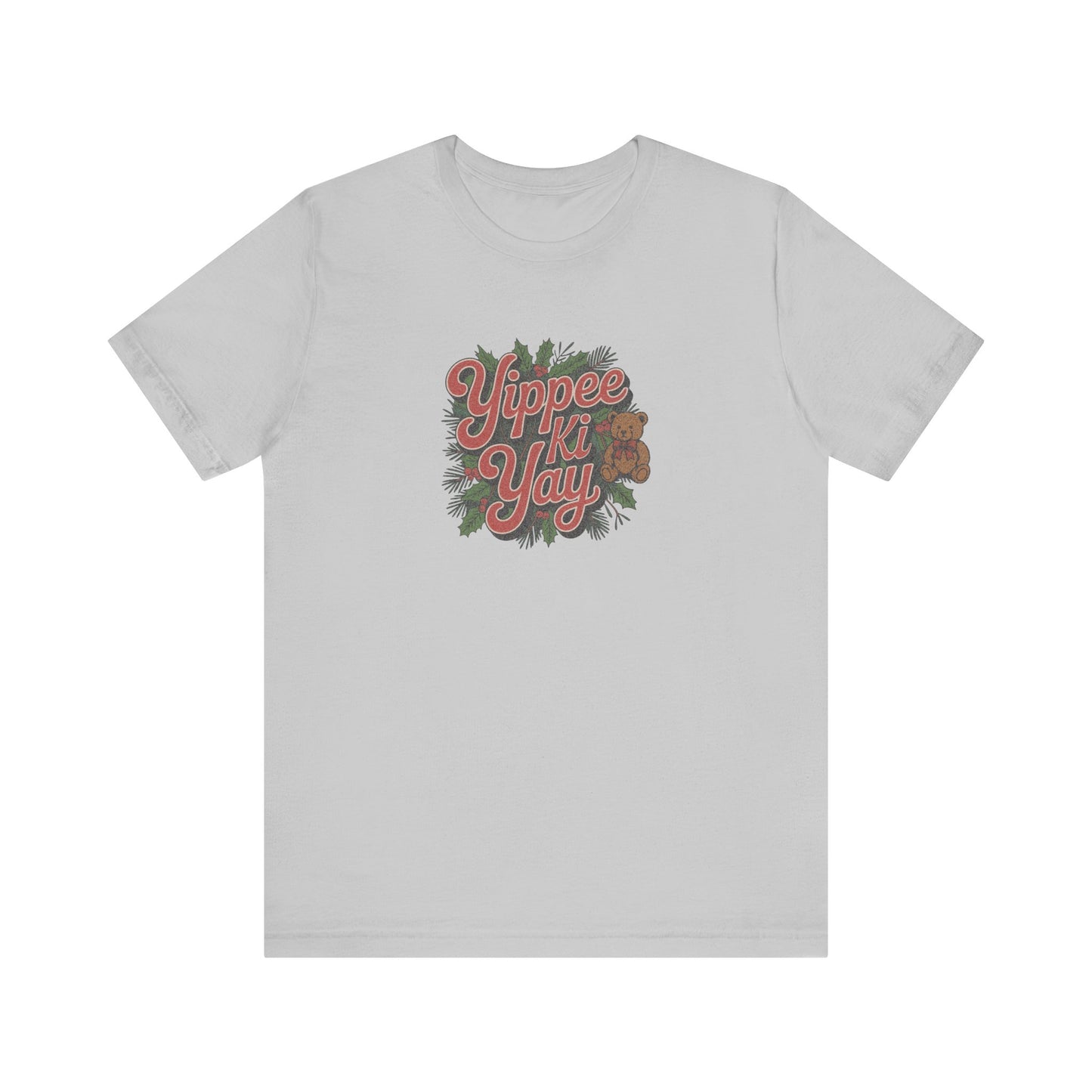 Yippee Ki Yay — Die Hard Retro Christmas Tee (Light)