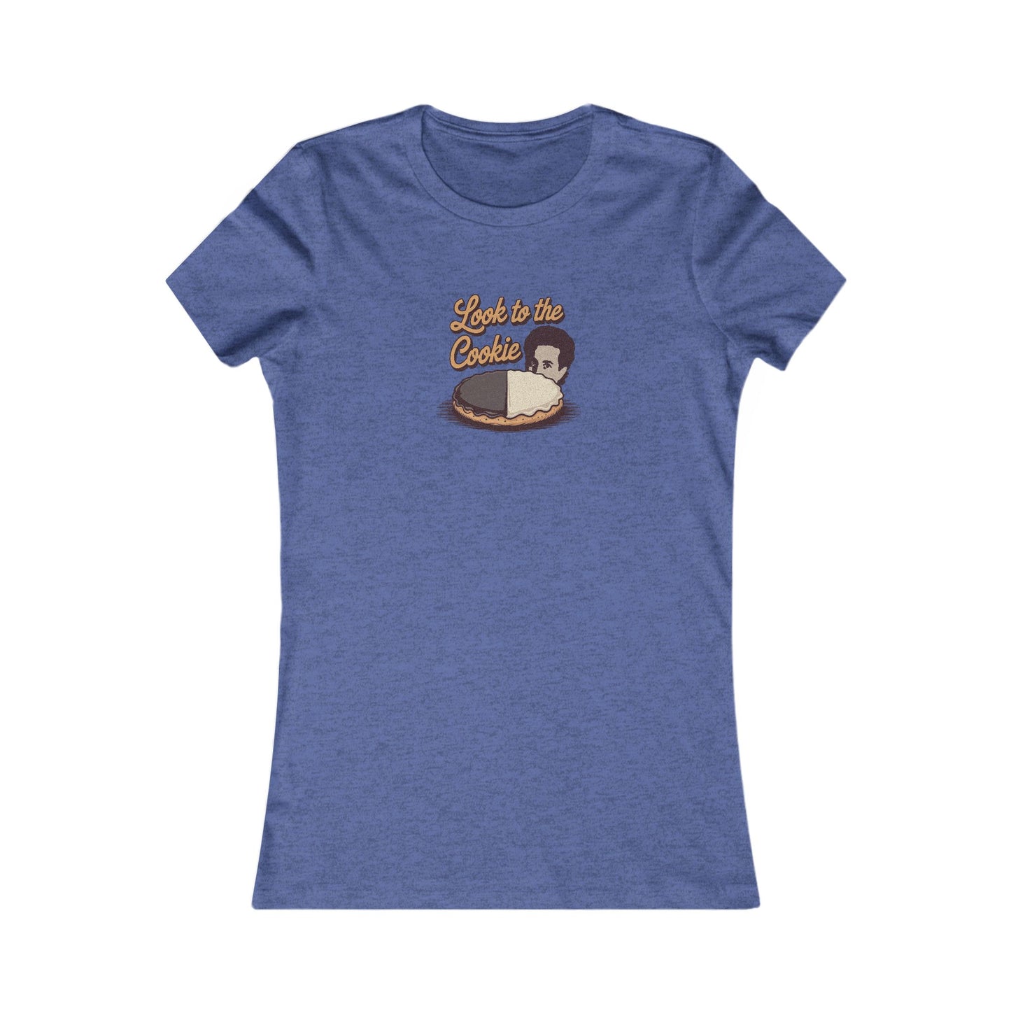 Look to the (Black-and-White) Cookie — Seinfeld Retro Women's Tee (Dark)