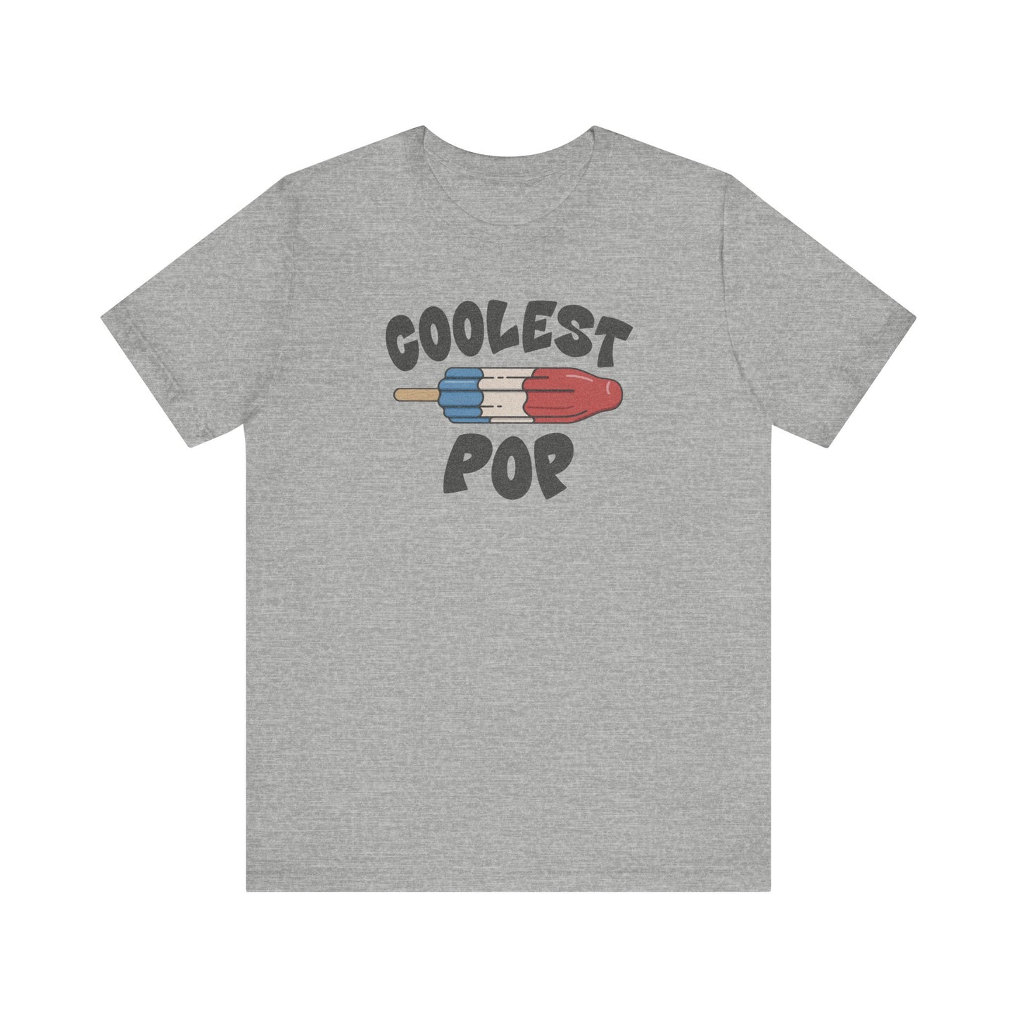 Coolest Pop Shirt — Funny Dad Gift, Retro Ice Pop Tee