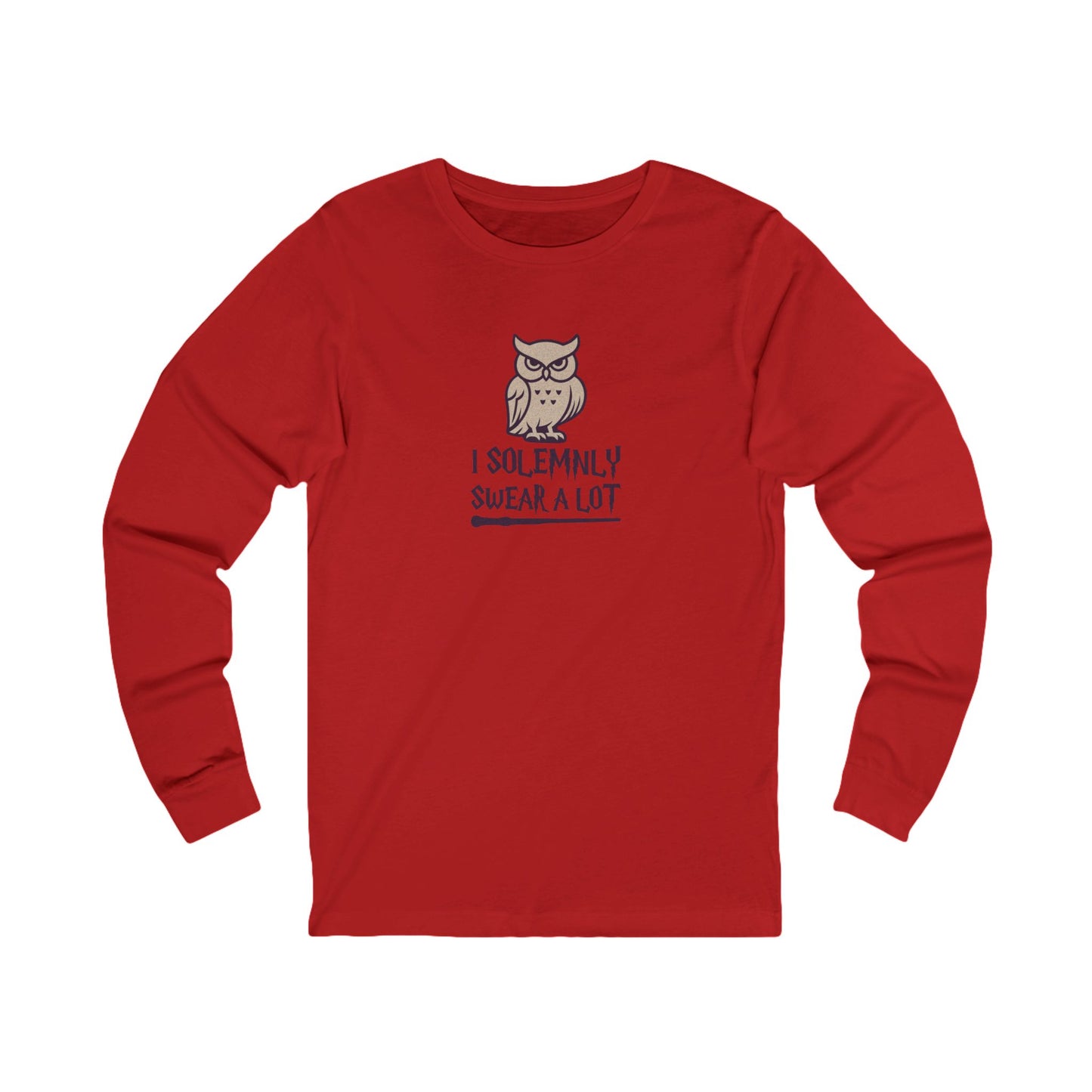 I Solemnly Swear a Lot — Harry Potter Retro Long Sleeve (Light)