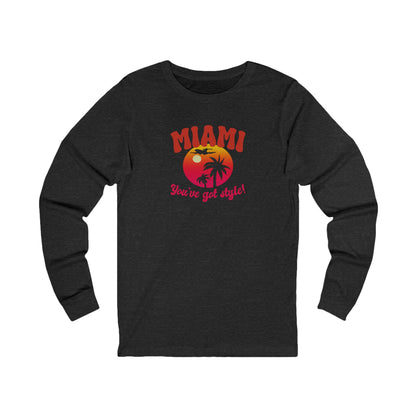Miami, You've Got Style! — Golden Girls Retro Long Sleeve (Dark)