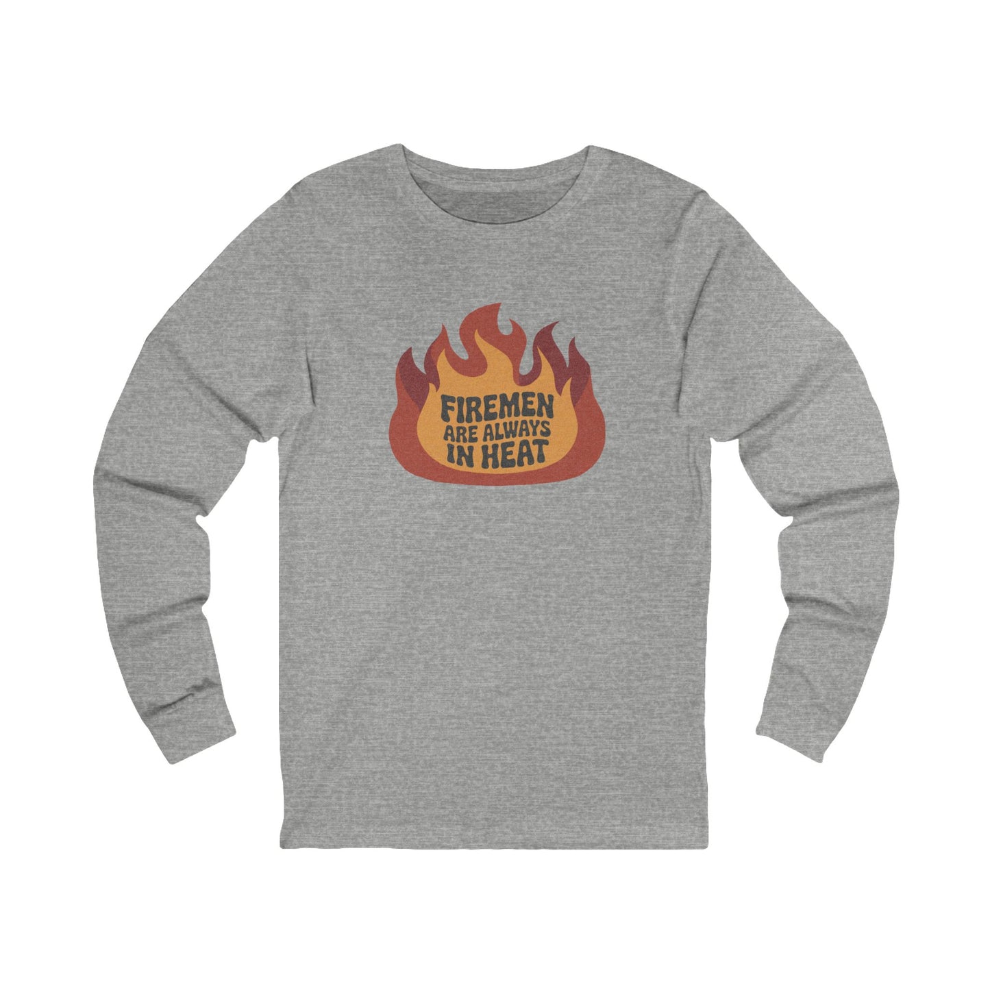 Firemen Are Always in Heat — Flirtatious Retro Long Sleeve (Light)