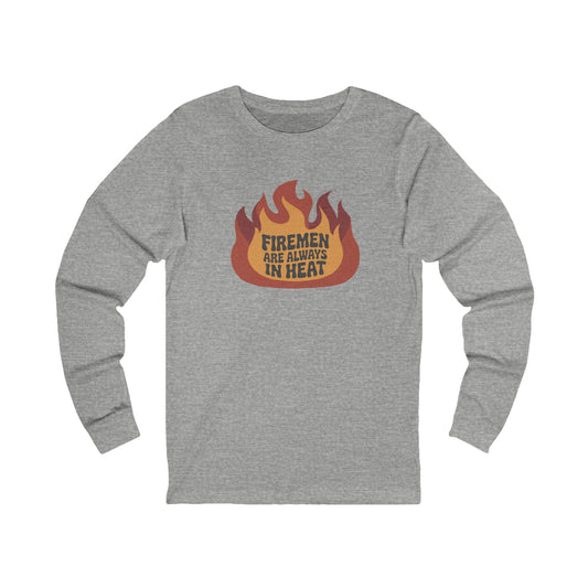 Firemen Are Always in Heat — Flirtatious Retro Long Sleeve (Light)
