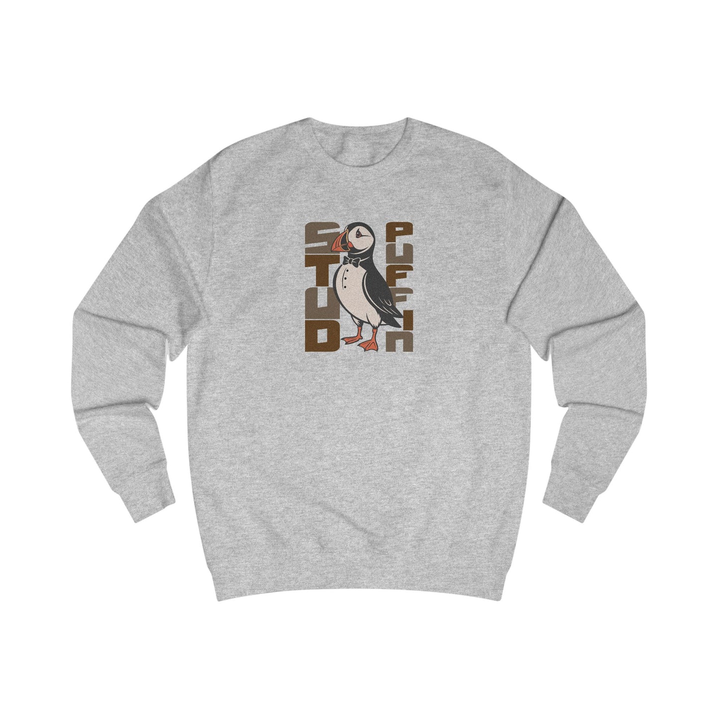 Stud Puffin, Licensed to Chill – Spy-Bird Retro Sweatshirt (Light)