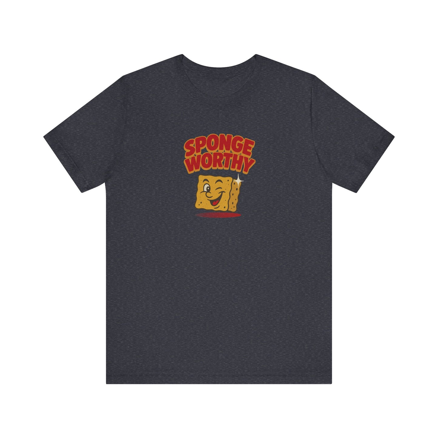 Spongeworthy — Seinfeld Retro Cartoon Tee (Dark)
