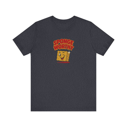 Spongeworthy — Seinfeld Retro Cartoon Tee (Dark)