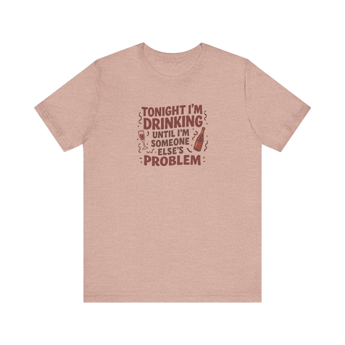 The Problem is Coming From Inside the Bar — Retro Tee (Light)