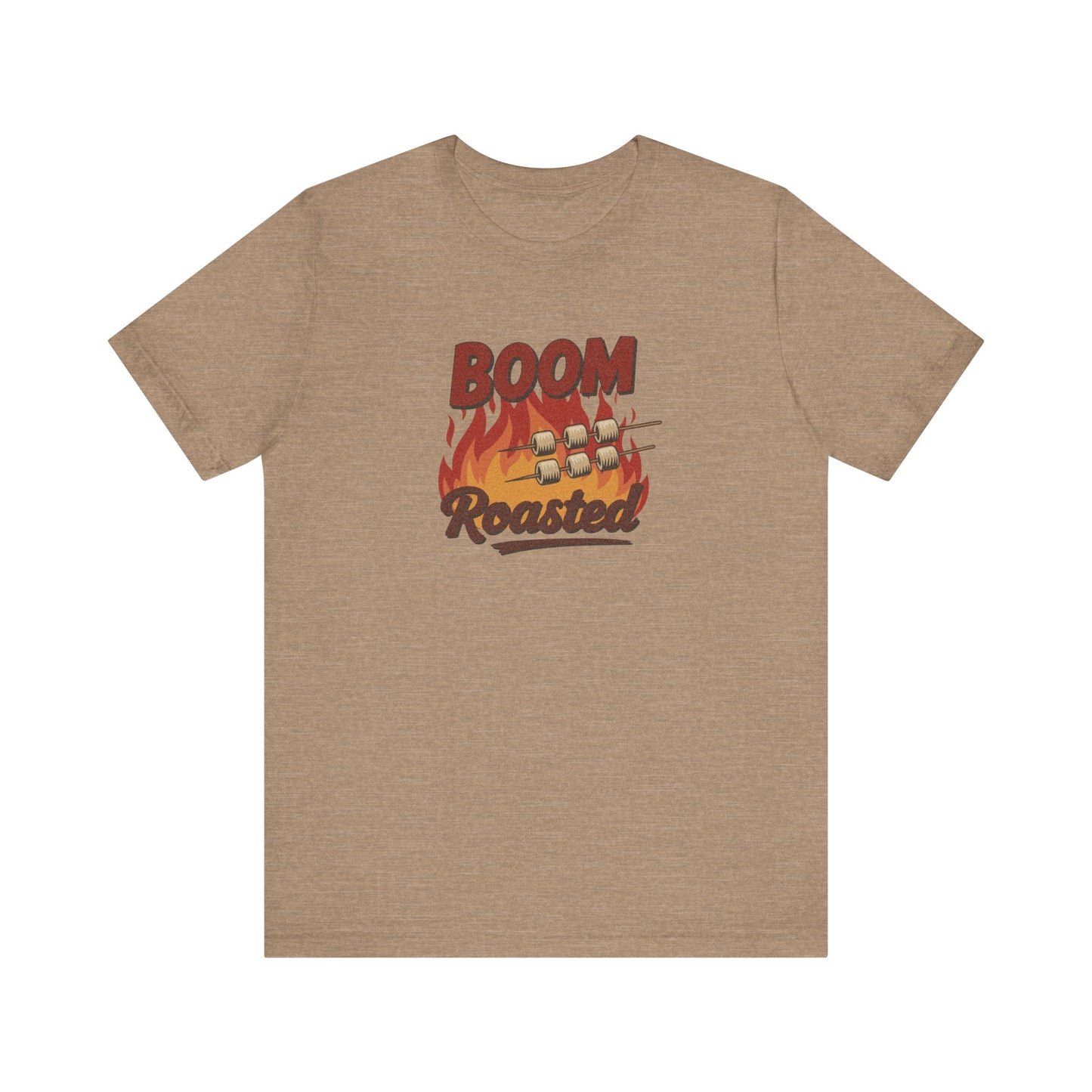 Boom, Roasted — Michael Scott Retro Tee (Light)