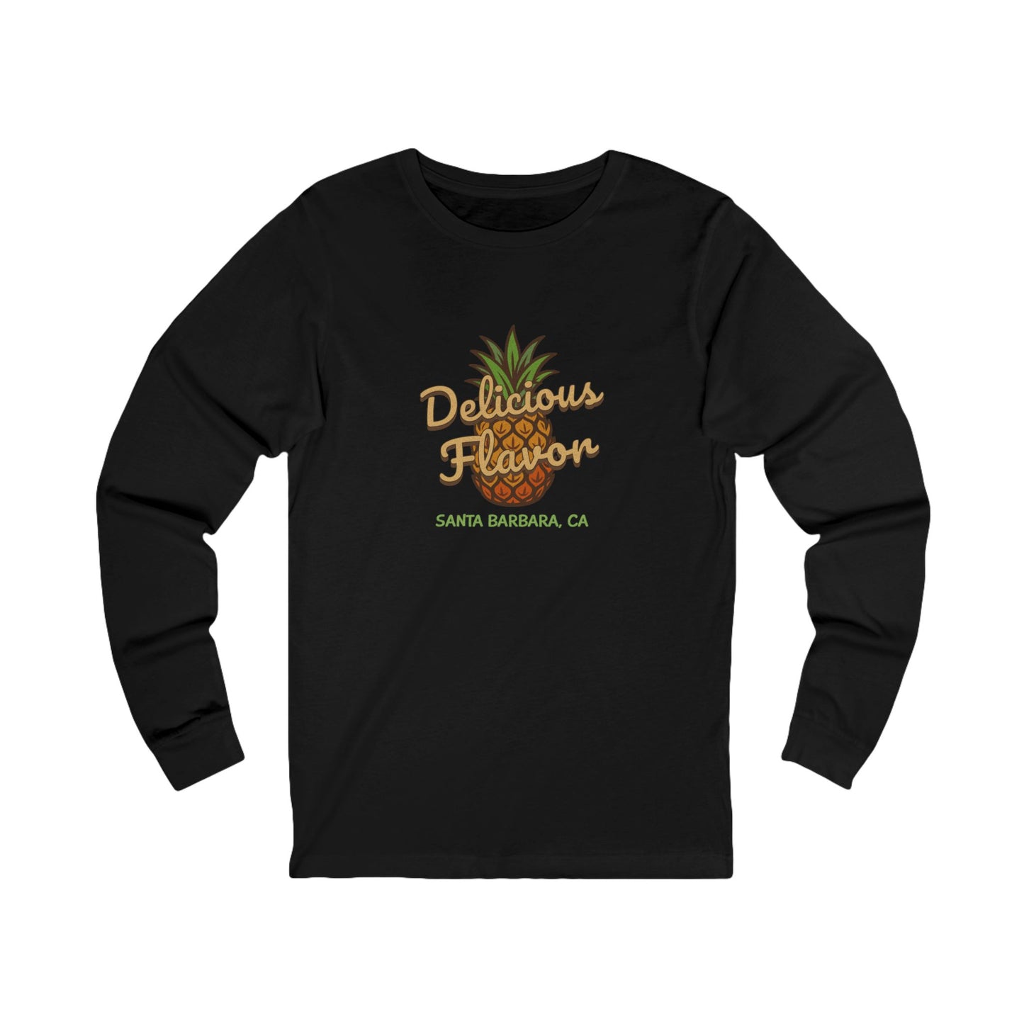 Delicious Flavor — Santa Barbara Pineapple Long Sleeve (Dark)