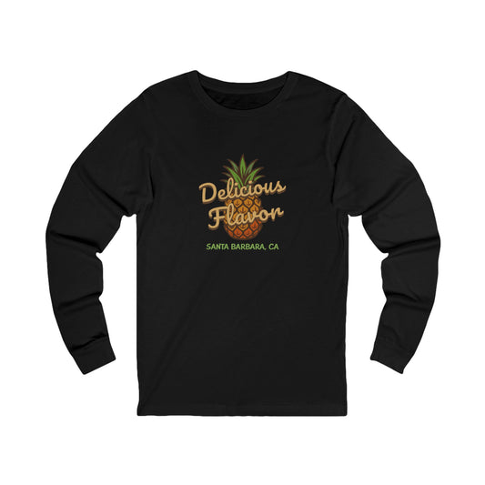 Delicious Flavor — Santa Barbara Pineapple Long Sleeve (Dark)
