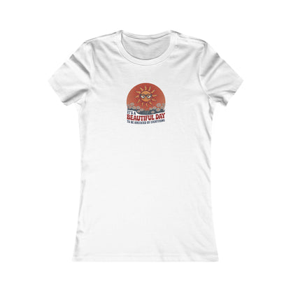 Beautiful Day To Be Irritated by Everything — Retro Women's Tee (Light)