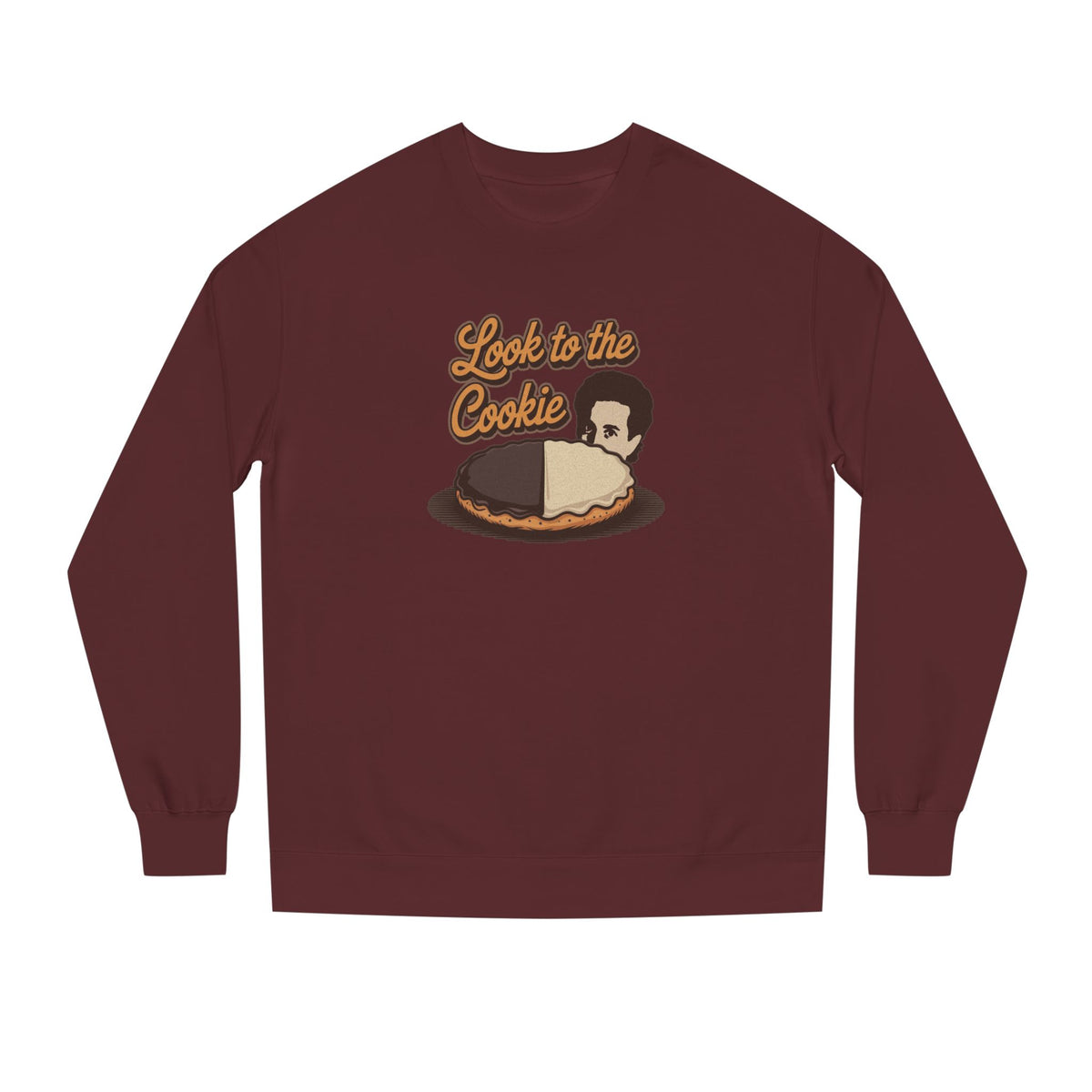 Look to the (Black-and-White) Cookie — Seinfeld Retro Sweatshirt (Dark)