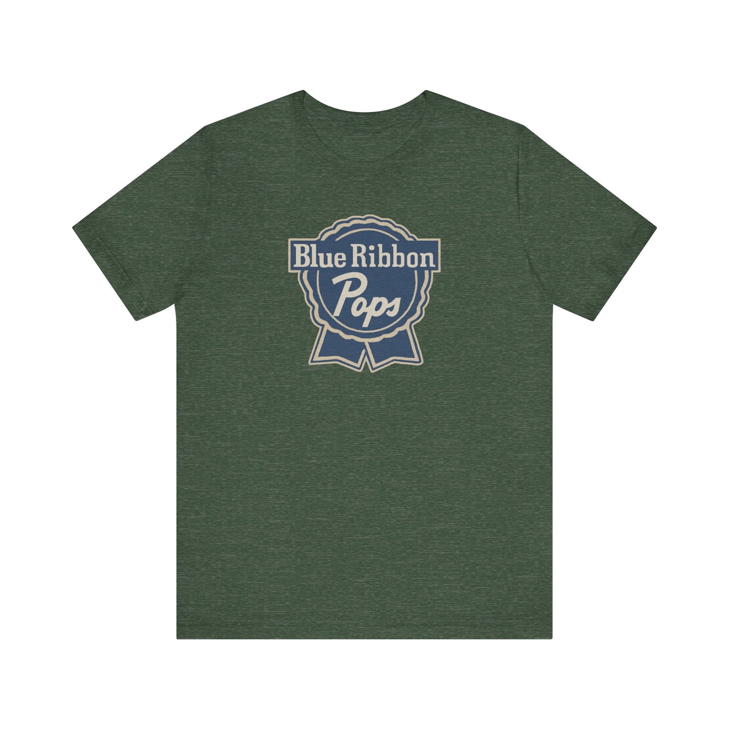 Blue Ribbon Pops Shirt — Funny Dad Gift, Retro Beer Dad Tee