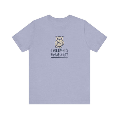I Solemnly Swear a Lot — Harry Potter Retro Tee (Light)
