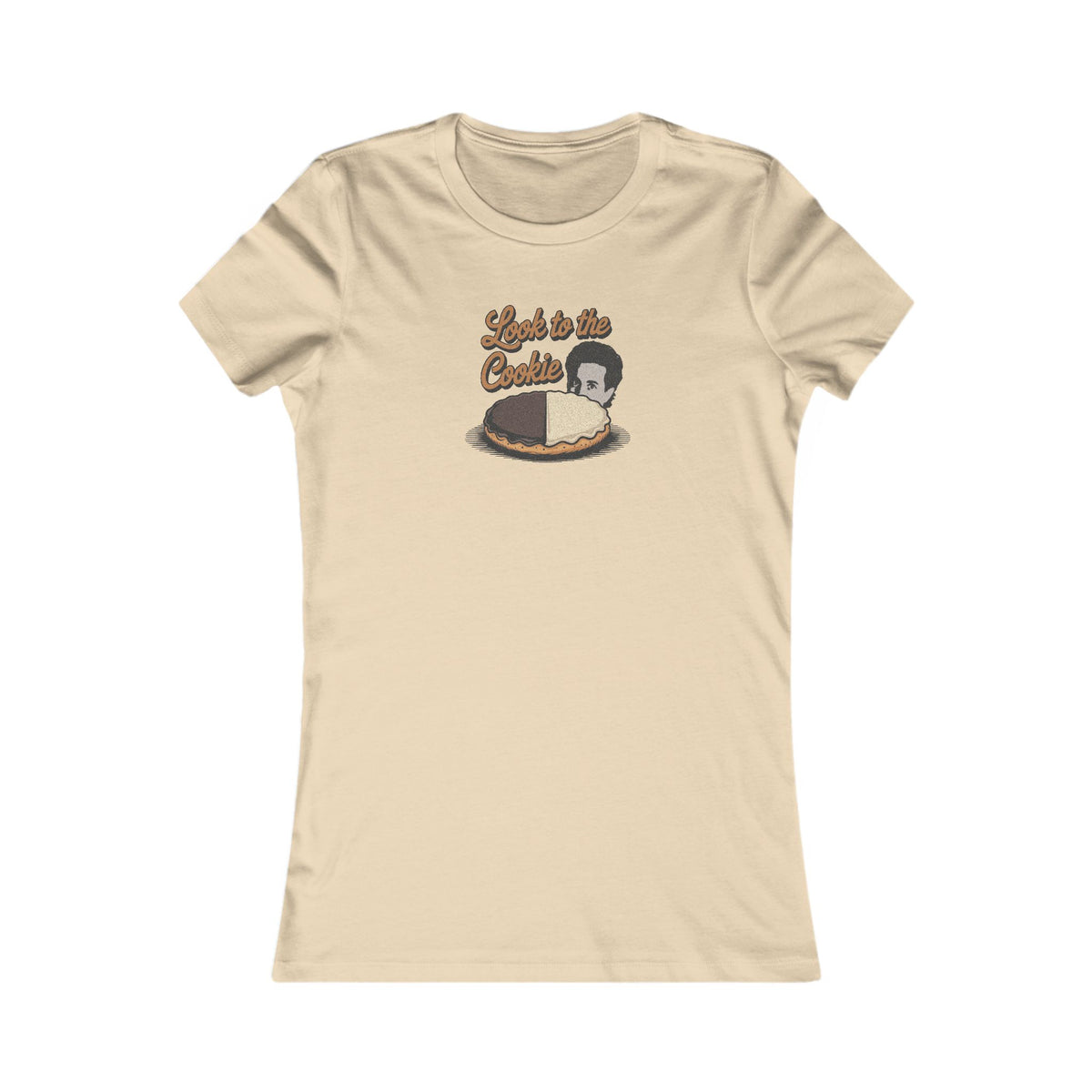 Look to the (Black-and-White) Cookie — Seinfeld Retro Women's Tee (Light)