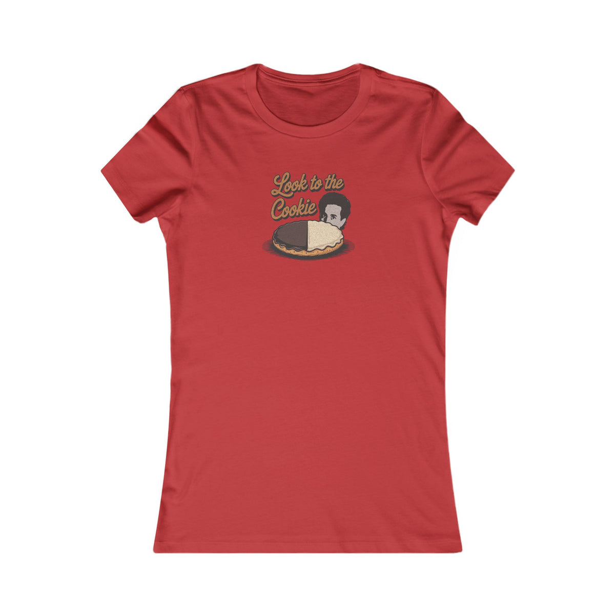 Look to the (Black-and-White) Cookie — Seinfeld Retro Women's Tee (Light)