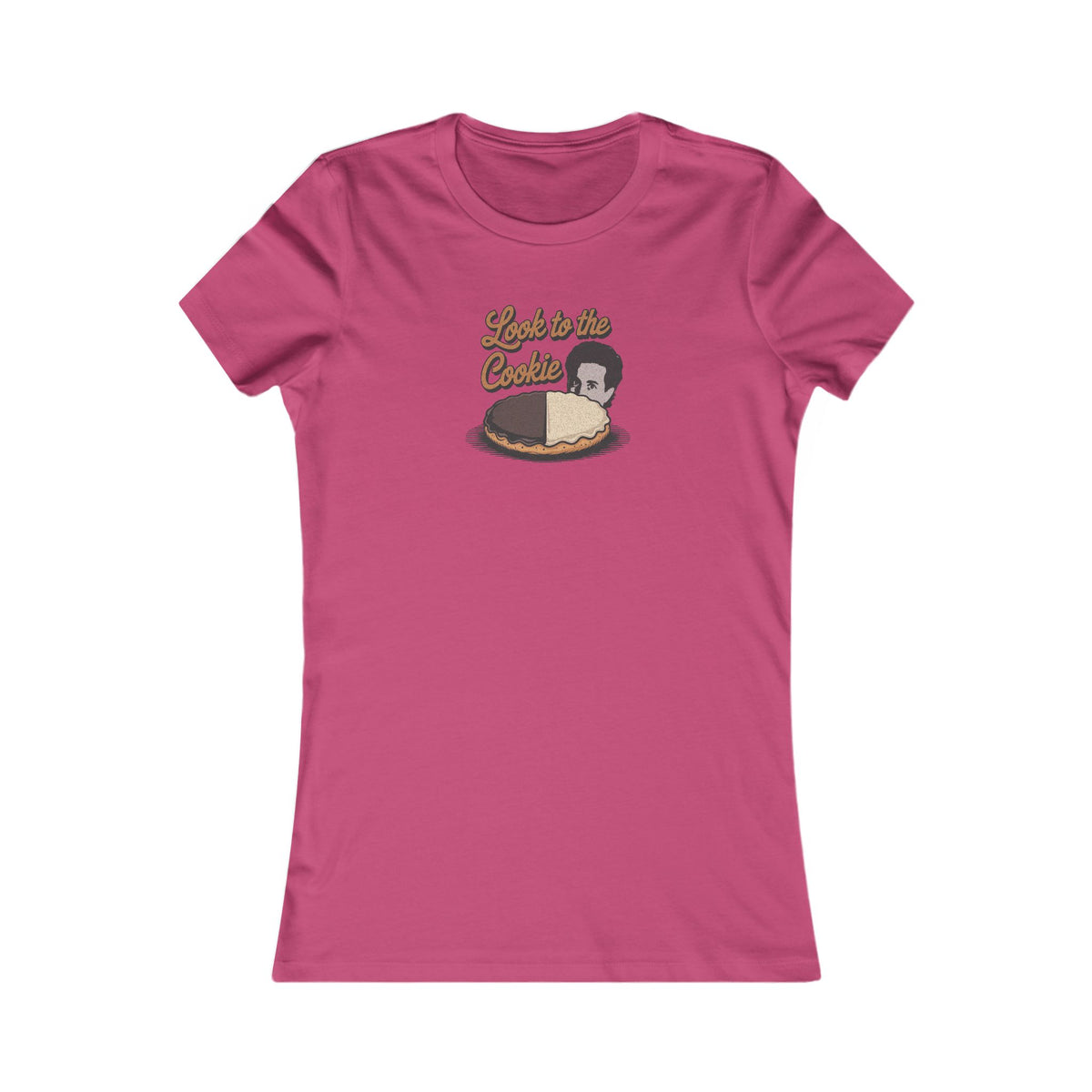 Look to the (Black-and-White) Cookie — Seinfeld Retro Women's Tee (Light)