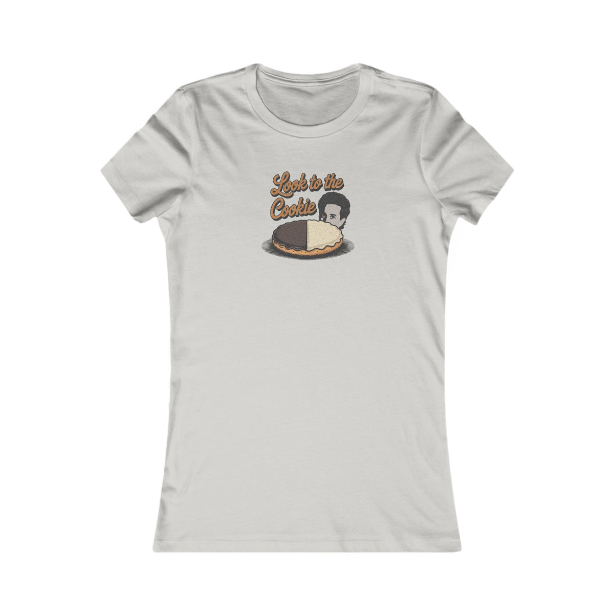 Look to the (Black-and-White) Cookie — Seinfeld Retro Women's Tee (Light)