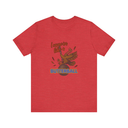 Like a Butterball — Miley Cyrus Thanksgiving Parody Retro Tee (Light)