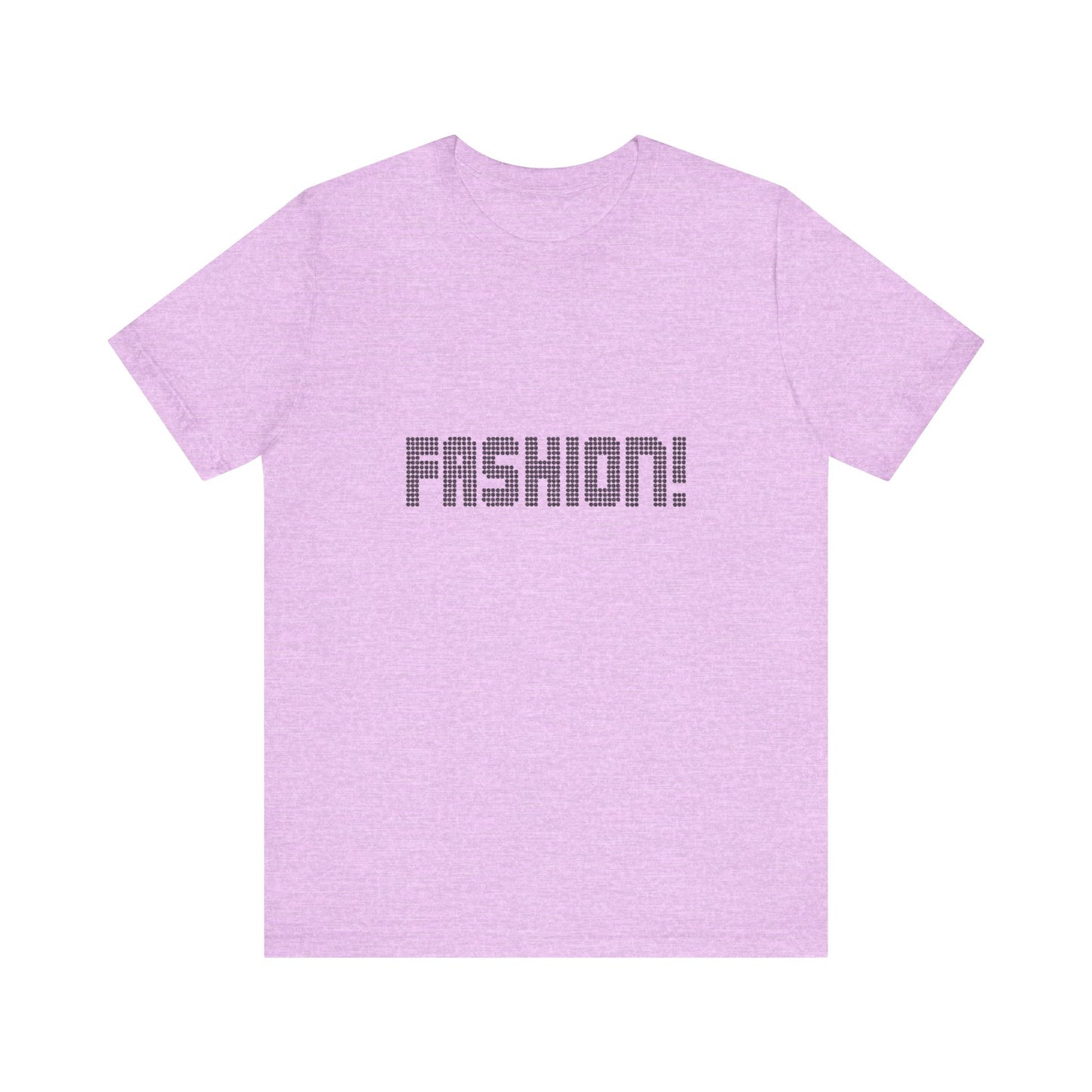 FASHION! — Psych Faux Rhinestones Retro Tee (Light)