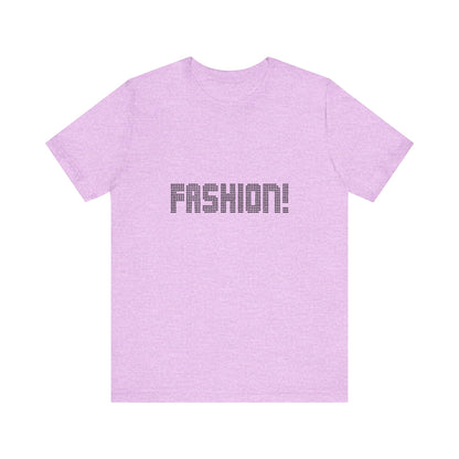 FASHION! — Psych Faux Rhinestones Retro Tee (Light)