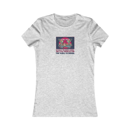 Open Bar (for the Kids) — Friends Retro Women's Tee (Light)