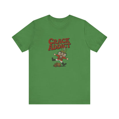 Crack Addict Nutcracker (Unhinged Remix) — Retro Tee (Light)