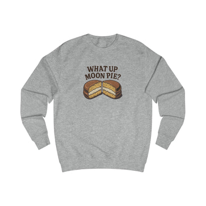 What Up, Moon Pie? — Big Bang Theory Retro Sweatshirt (Light)