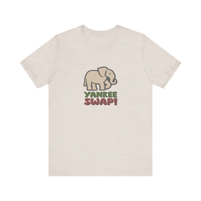 Yankee Swap! Christmas Party — Michael Scott Retro Tee (Light)