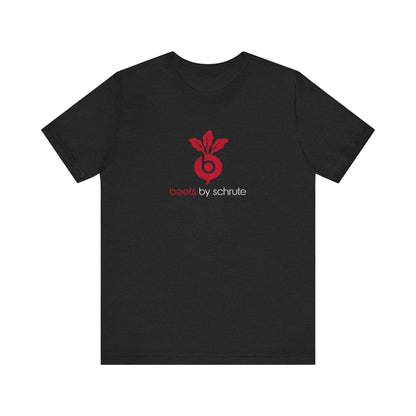 Beets by Schrute Parody Brand — The Office Retro Tee (Dark)