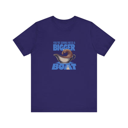 You're Gonna Need a Bigger (Gravy) Boat — Retro Tee (Dark)