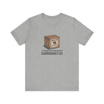 Schrödinger’s Cat — Big Bang Theory Retro Tee (Light)