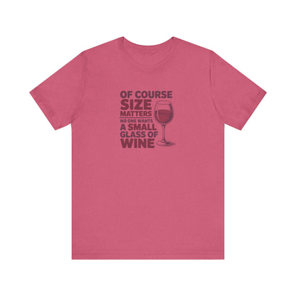 Big Glass Energy — Wine Lover Retro Tee (Light)