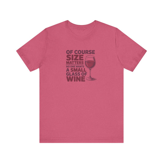 Big Glass Energy — Wine Lover Retro Tee (Light)