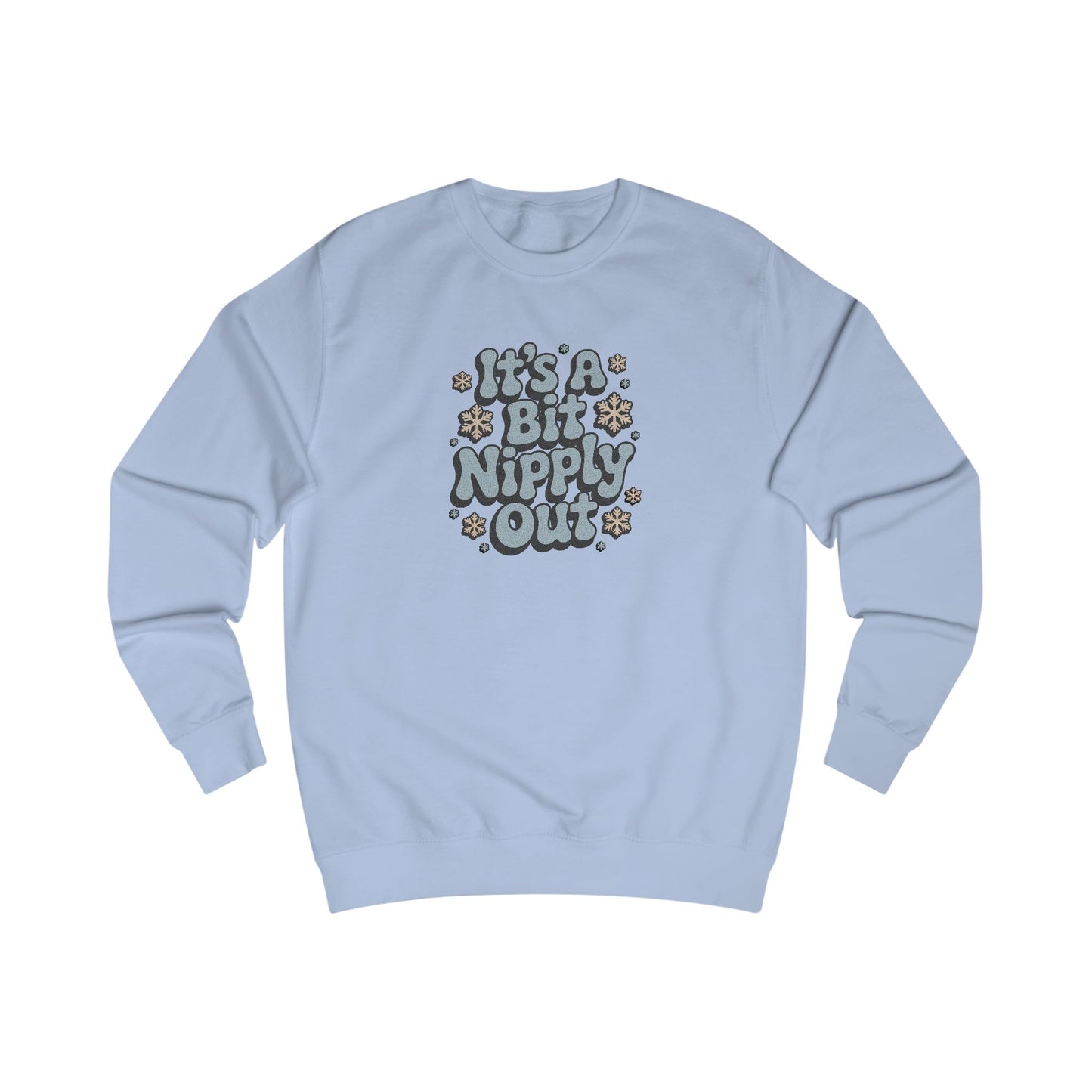 It's a Bit Nipply Out — Christmas Vacation Retro Sweatshirt (Light)