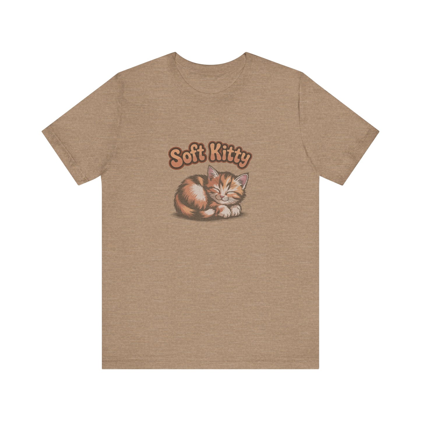 Soft Kitty Sick-Day Lullaby — Big Bang Theory Retro Tee (Light)