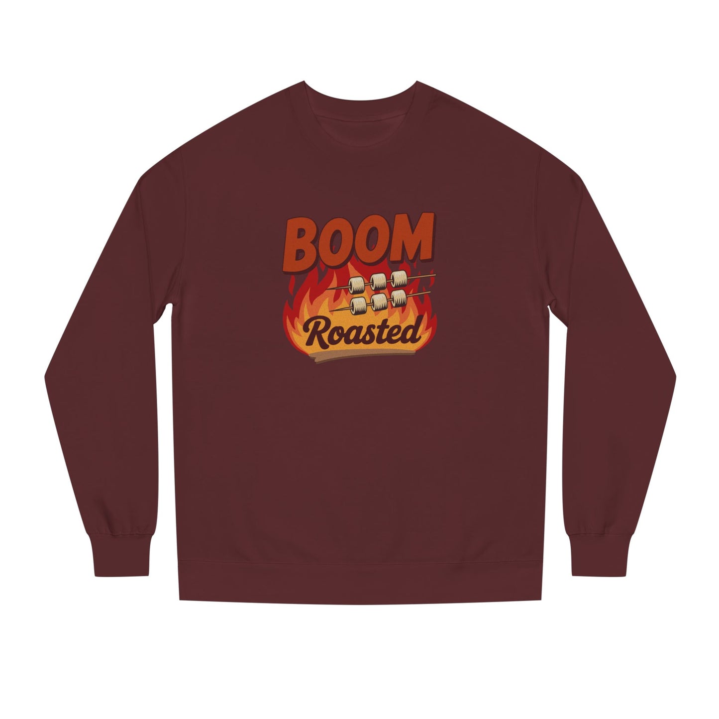 Boom, Roasted — Michael Scott Retro Sweatshirt (Dark)