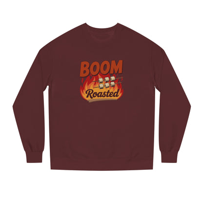 Boom, Roasted — Michael Scott Retro Sweatshirt (Dark)
